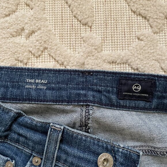 AG High Rise Distressed Jeans - Picture 4 of 7